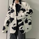 Cow Patterned Blazer