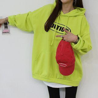 Kangaroo Letter Oversize Hoodie