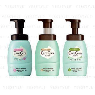 Rohto Mentholatum - Care Cera High Moisture Bubble Body Wash 450ml - 3 Types