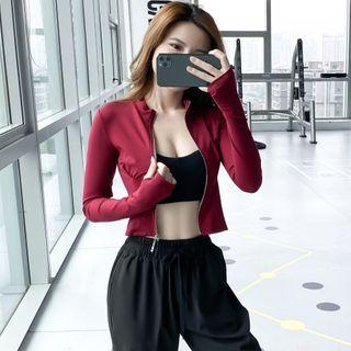 Zip Sport Cropped Jacket