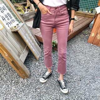 Fit X Fit Colored Straight-cut Pants
