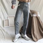 Suspender Crop Dress Pants