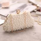 Faux-pearl Evening Clutch