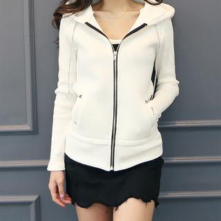Chain-trim Slim-fit Hoodie