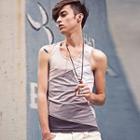 Color Panel Tank Top