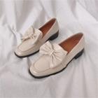 Bow-front Loafers