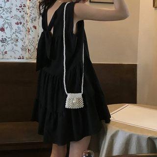 Mini Open-back Tank Dress