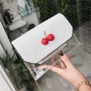 Set: Cherry Crossbody Bag + Pouch