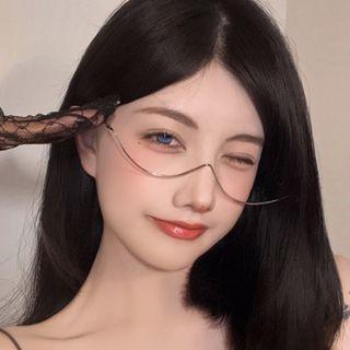 Glassless Alloy Eyeglasses