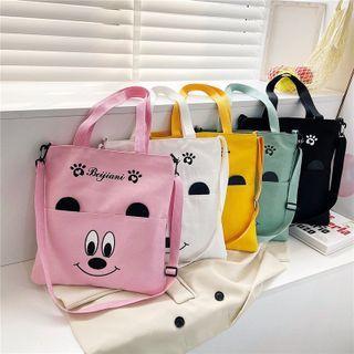Cartoon Crossbody Tote Bag