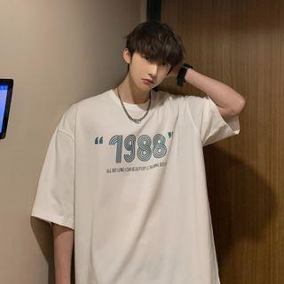 Numbering Short-sleeve Top
