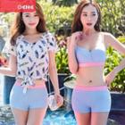 Set: Plain Bikini + T-shirt