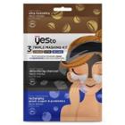 Yes To - Yes To Triple Masking: 3 Mud Masks (hydrate/ Detox/ Recharge) 3 Masks A Kit