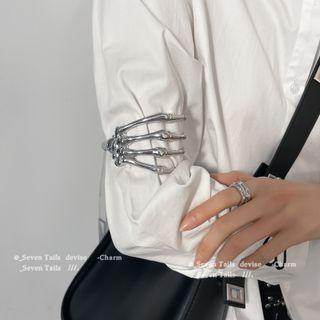 Claw Bangle Silver - One Size