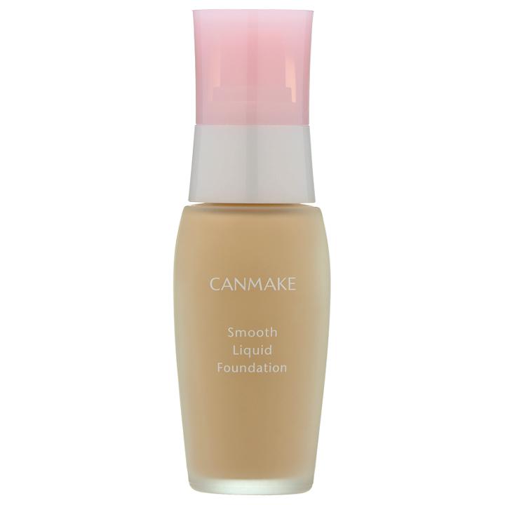 Canmake - Smooth Liquid Foundation Spf 21 Pa++ (#02 Natural Ochre) 28g