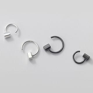 925 Sterling Silver Geometric Alloy Swing Earring