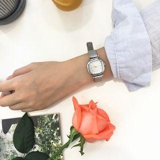 Couple Matching Square Strap Watch
