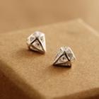 S925 Sterling Silver Rhinestone Diamond Earrings