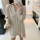 Long Blouse Off White - One Size