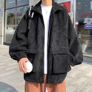 Corduroy Cargo Zip Jacket