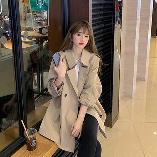 Double-berated Trench Jacket