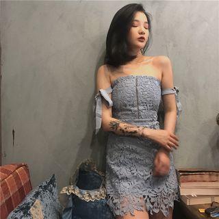 Crochet Strapless Dress