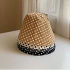 Dotted Cloche Hat