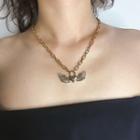 Alloy Wing Pendant Necklace