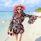 Bohemian Bell Sleeve Playsuit