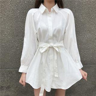 Set: Tie Waist Shirt + Shorts