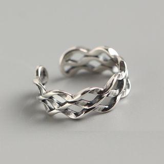 Wavy Ring Silver - 925 Silver