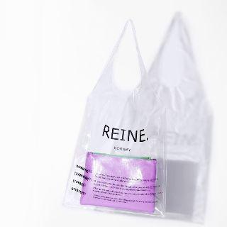Clear Shopper Bag With Inner Bag