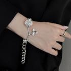 Rose Bracelet Silver - One Size