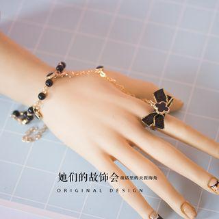 Beaded Ring Bracelet