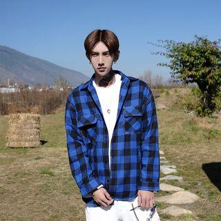 Long-sleeve Pocket Check Shirt