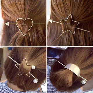 Faux Pearl Wirework Hair Stick (various Designs)