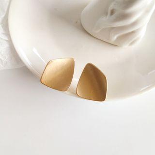 Irregular Matte Alloy Earring