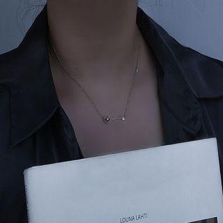 Key Sterling Silver Necklace