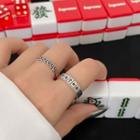 Mahjong Alloy Ring / Coin Alloy Ring / Set
