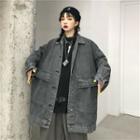 Loose-fit Denim Jacket - 2 Colors
