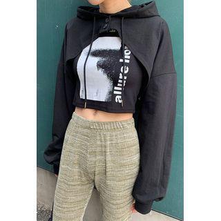 Button-up Bolero Hoodie