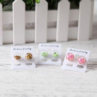 Crystal Ball Earring