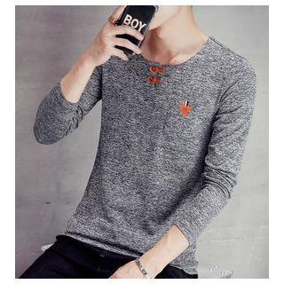 Melange Long-sleeve T-shirt