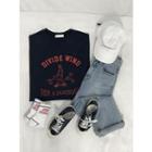 Illustration Loose-fit T-shirt