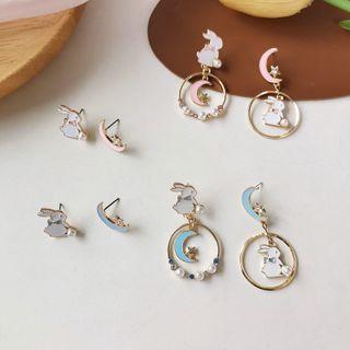Rabbit Alloy Earring (various Designs)