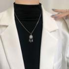 Dream Catcher Pendant Sterling Silver Necklace 1 Pc - Dream Catcher Pendant Sterling Silver Necklace - Silver - One Size