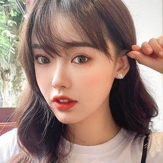 Metal Daisy Earring