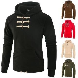 Toggle Hooded Pullover