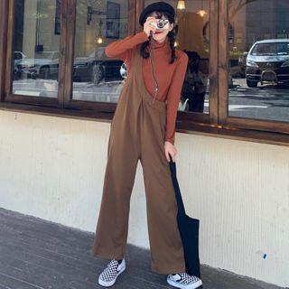 Long-sleeve T-shirt / Asymmetric Jumper Pants