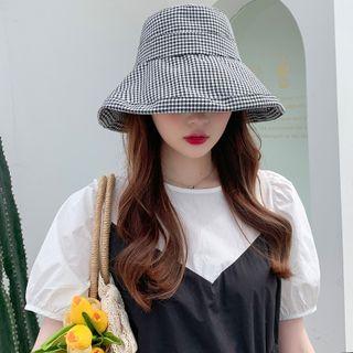 Checker Bucket Hat